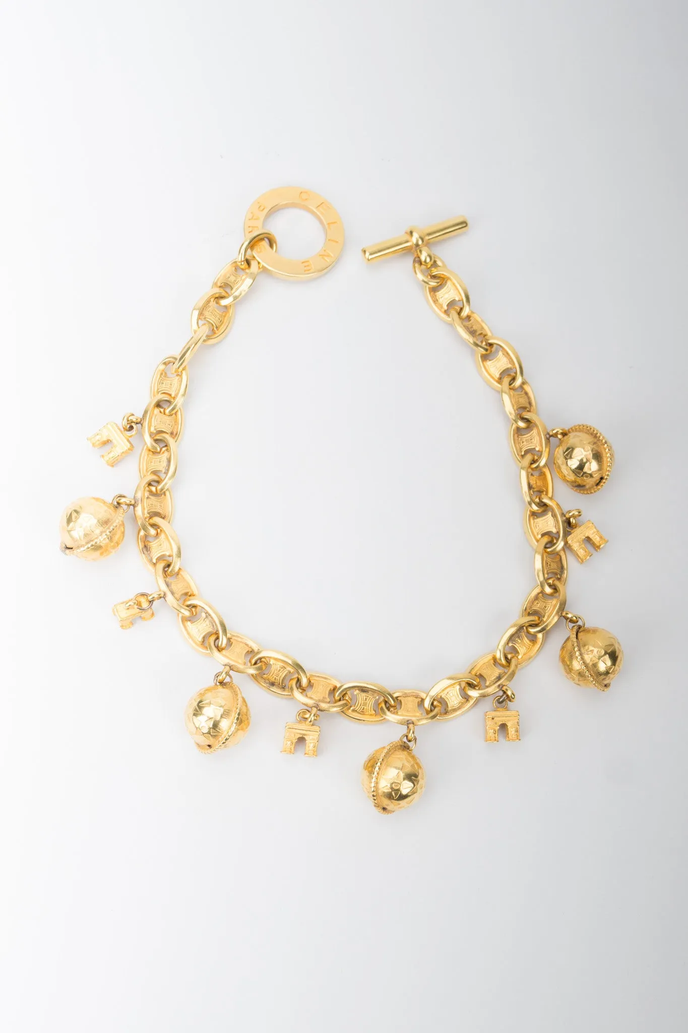 Paris Arc de Triomphe Charm Necklace