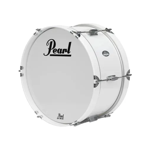 Pearl MJB2008/CXN-33 20x8inch Junior Marching Bass Drum w/MCH-20B Carrier, Pure White