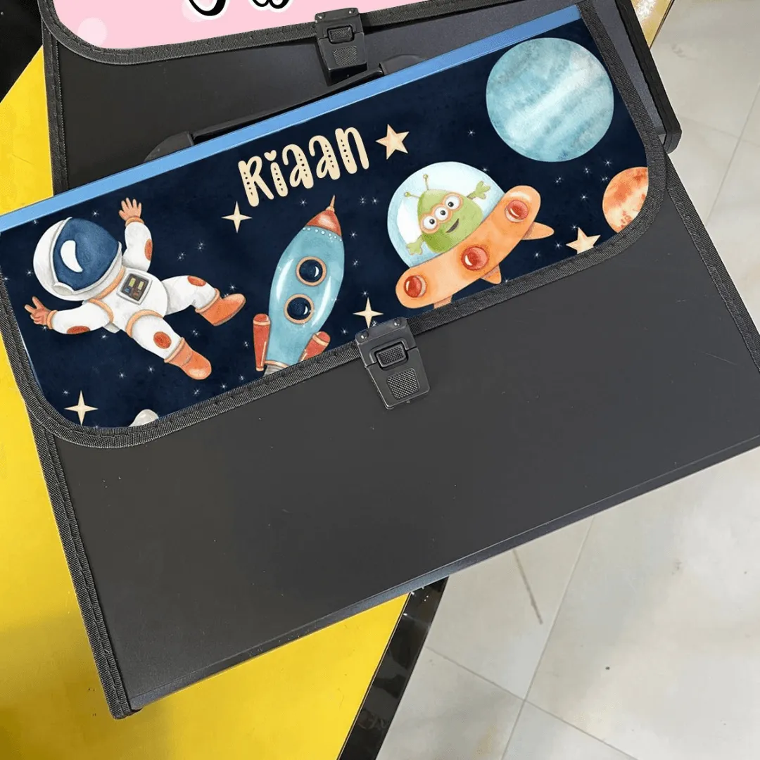 Personalised Space Piano Folder