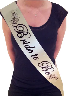 Personalised Vintage Style Hen Party Sash