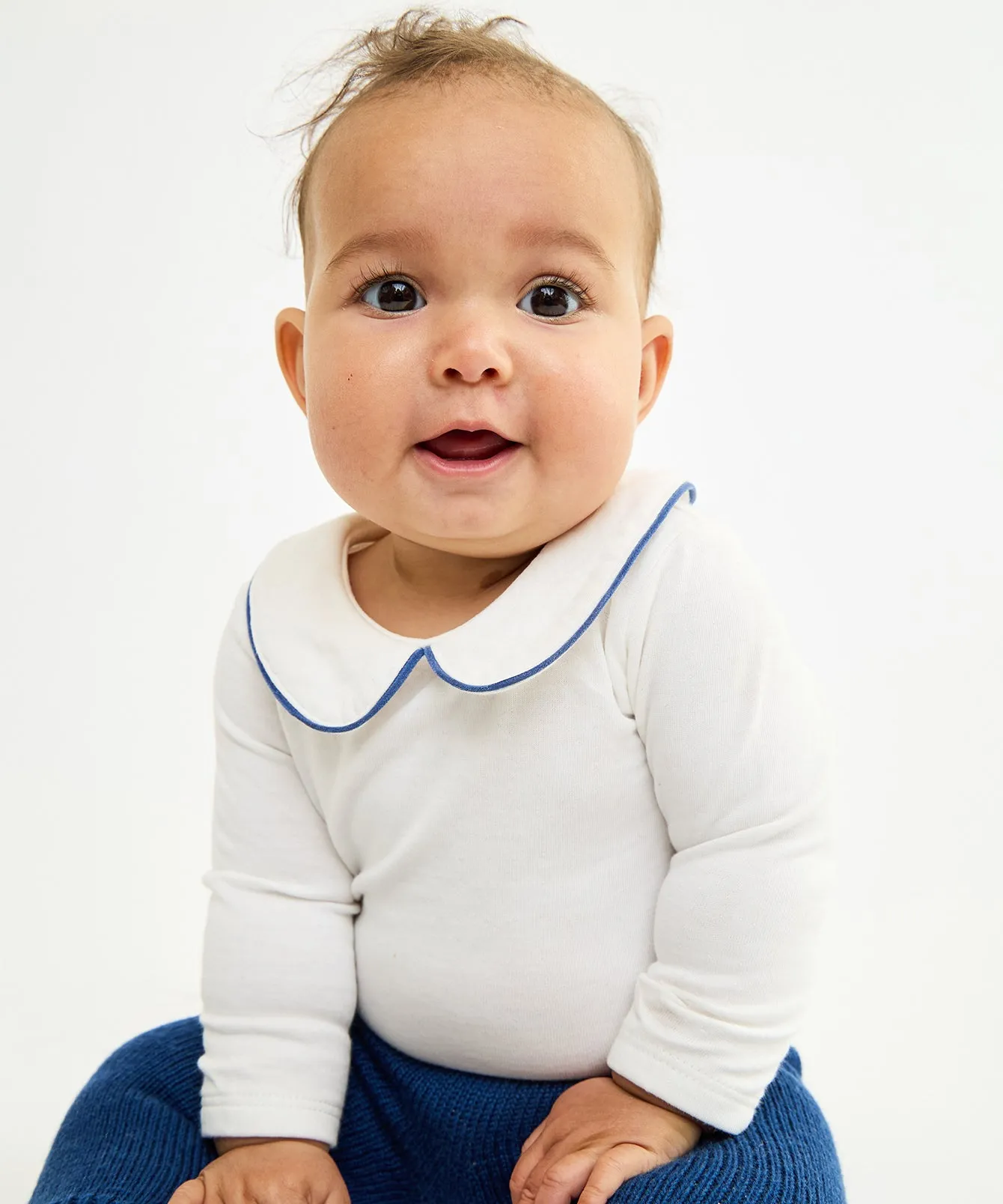 Peter Pan One-piece, Navy Piping