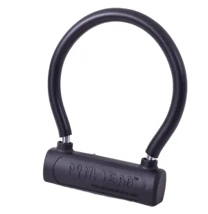 Pinhead Bubble Shackle Lock With Q/R Wheel Lock - RRP: £93.99