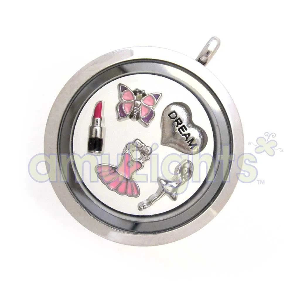 Pink Dress Charm