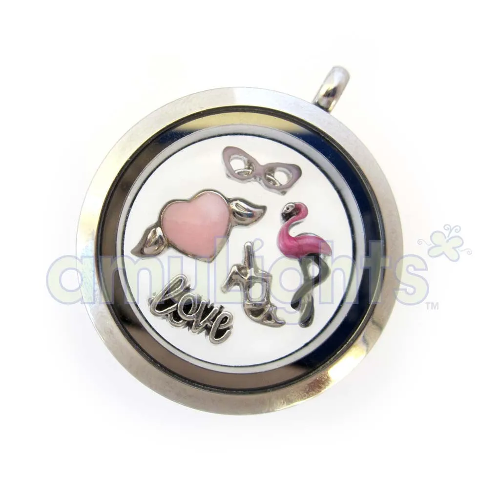 Pink Flamingo Charm