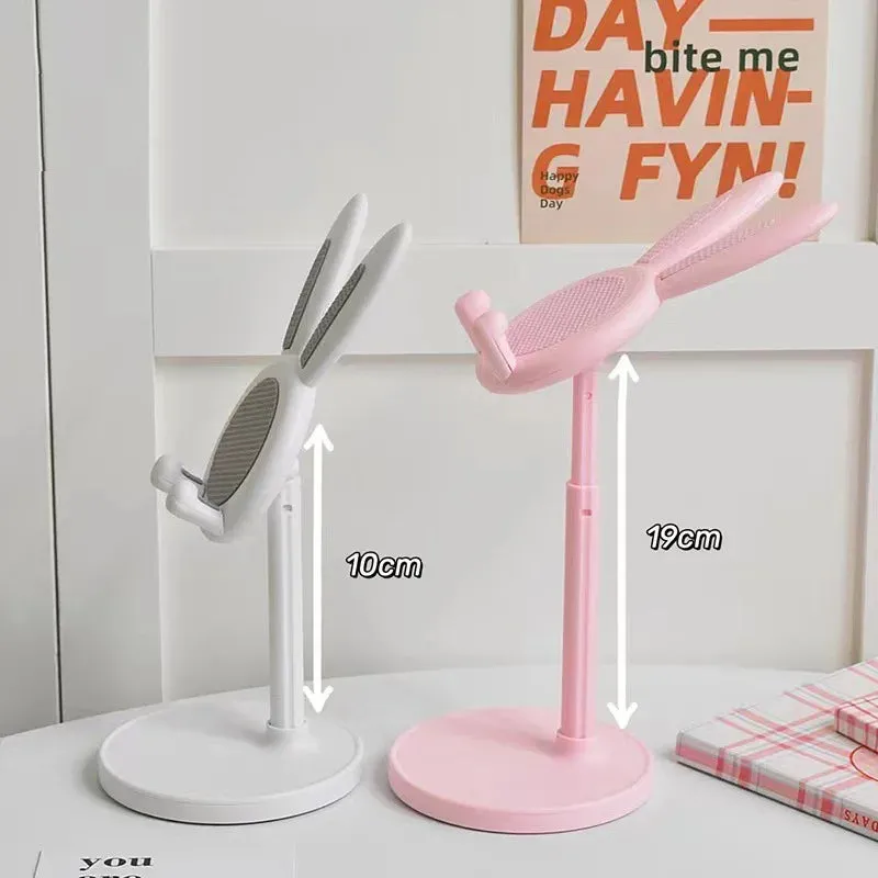 Pink Rabbit Phone Holder Stand for iPhone and Samsung