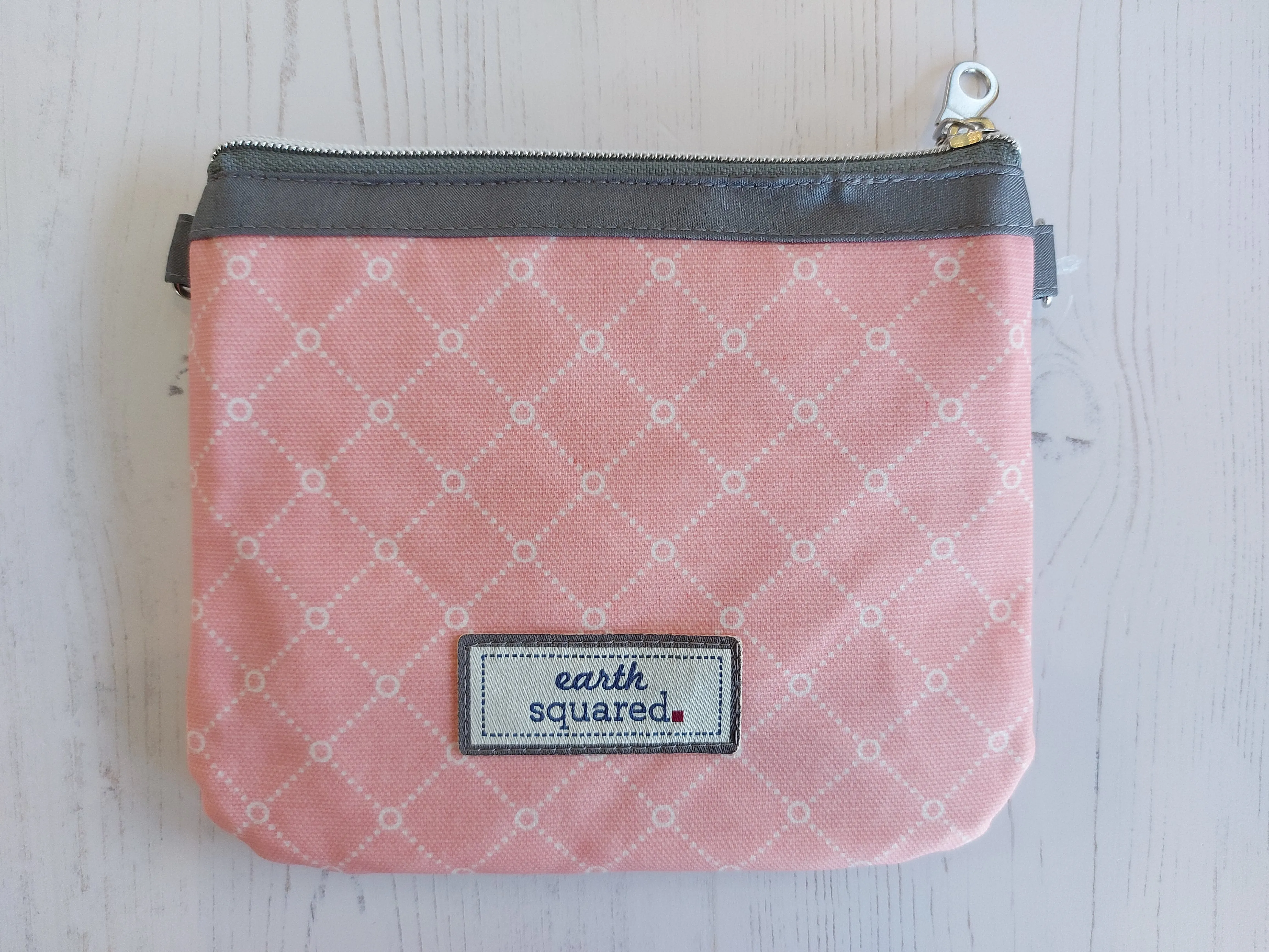 Pink Sorbet 3 Zip Pouch Bag