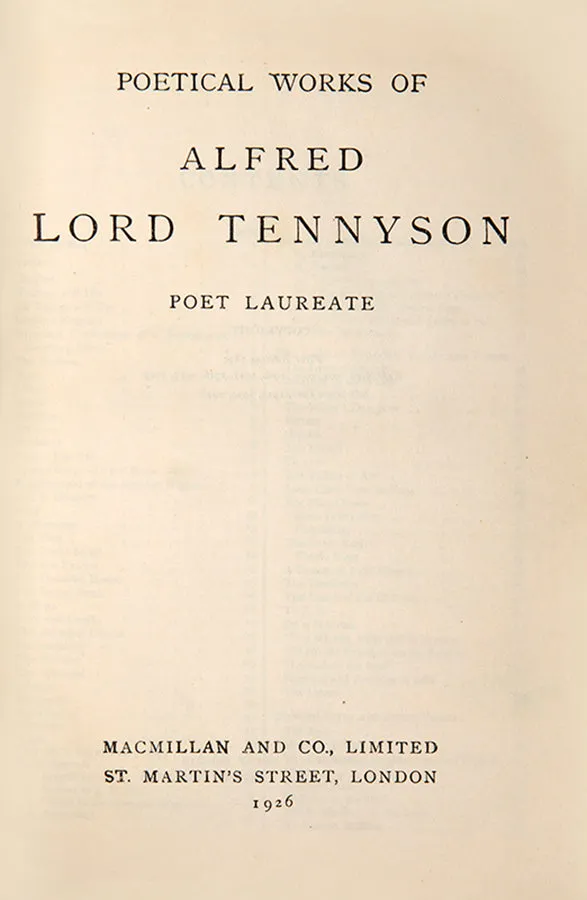 Poetical Works.