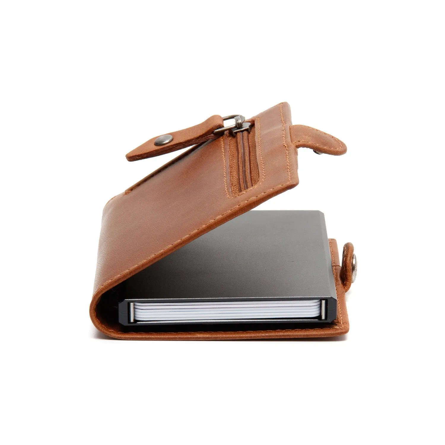Porte-cartes en cuir - The Chesterfield Brand Lagos cognac