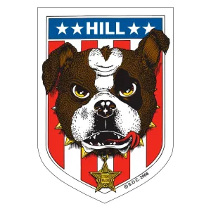 Powell Peralta - Frankie Hill Bulldog 5" Sticker