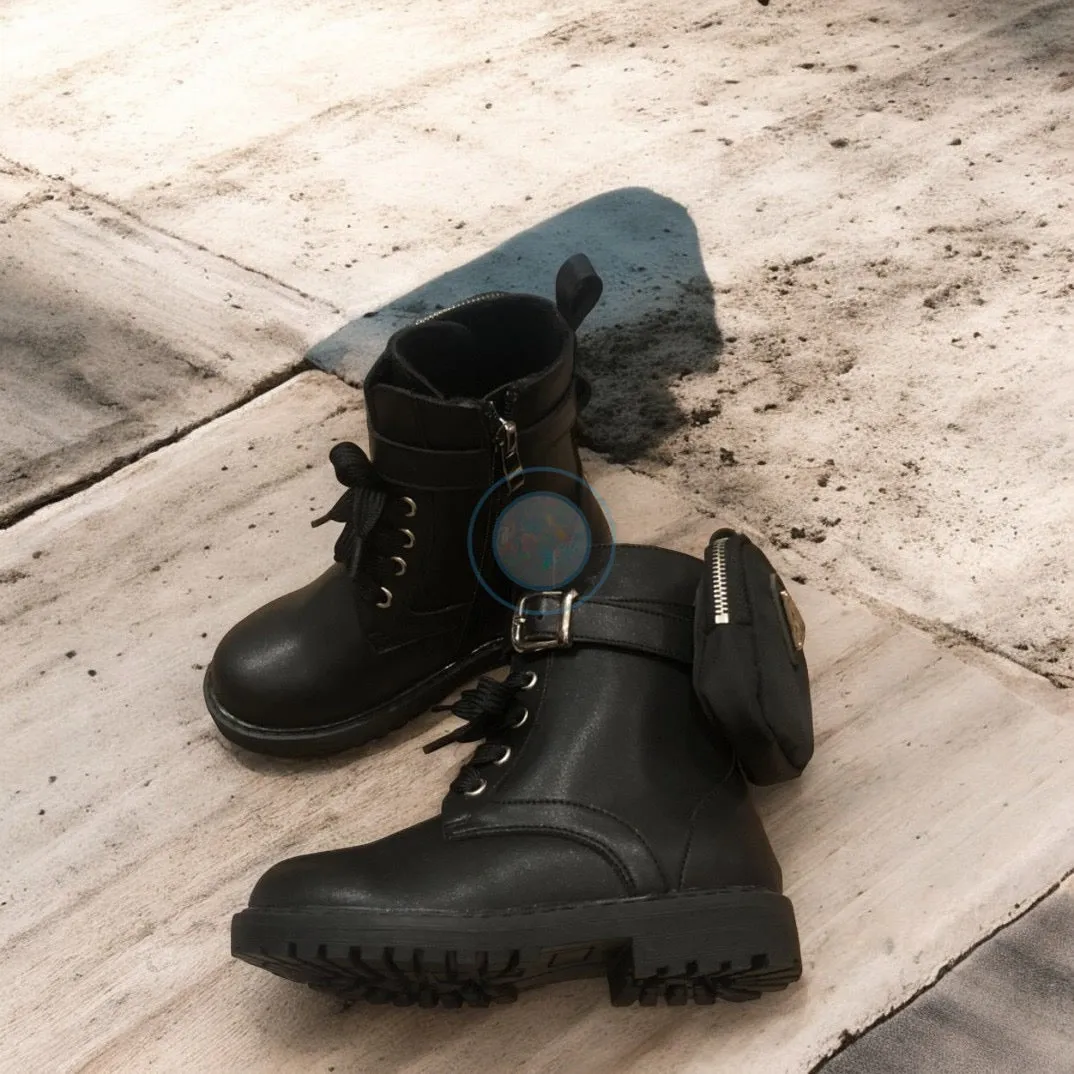 Prada Combat Boots