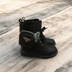 Prada Combat Boots