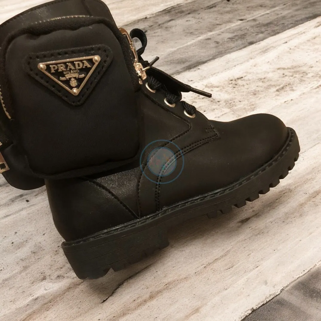 Prada Combat Boots