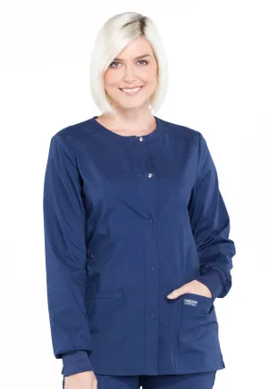 Professionals WW340 Snap Front Jacket Navy