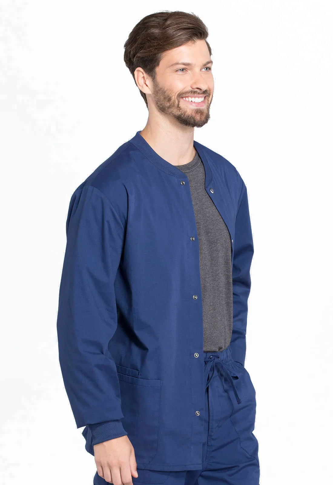 Professionals WW360 Men's Snap Front Jacket Navy