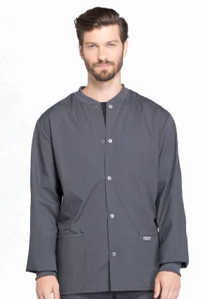 Professionals WW360 Men's Snap Front Jacket Pewter