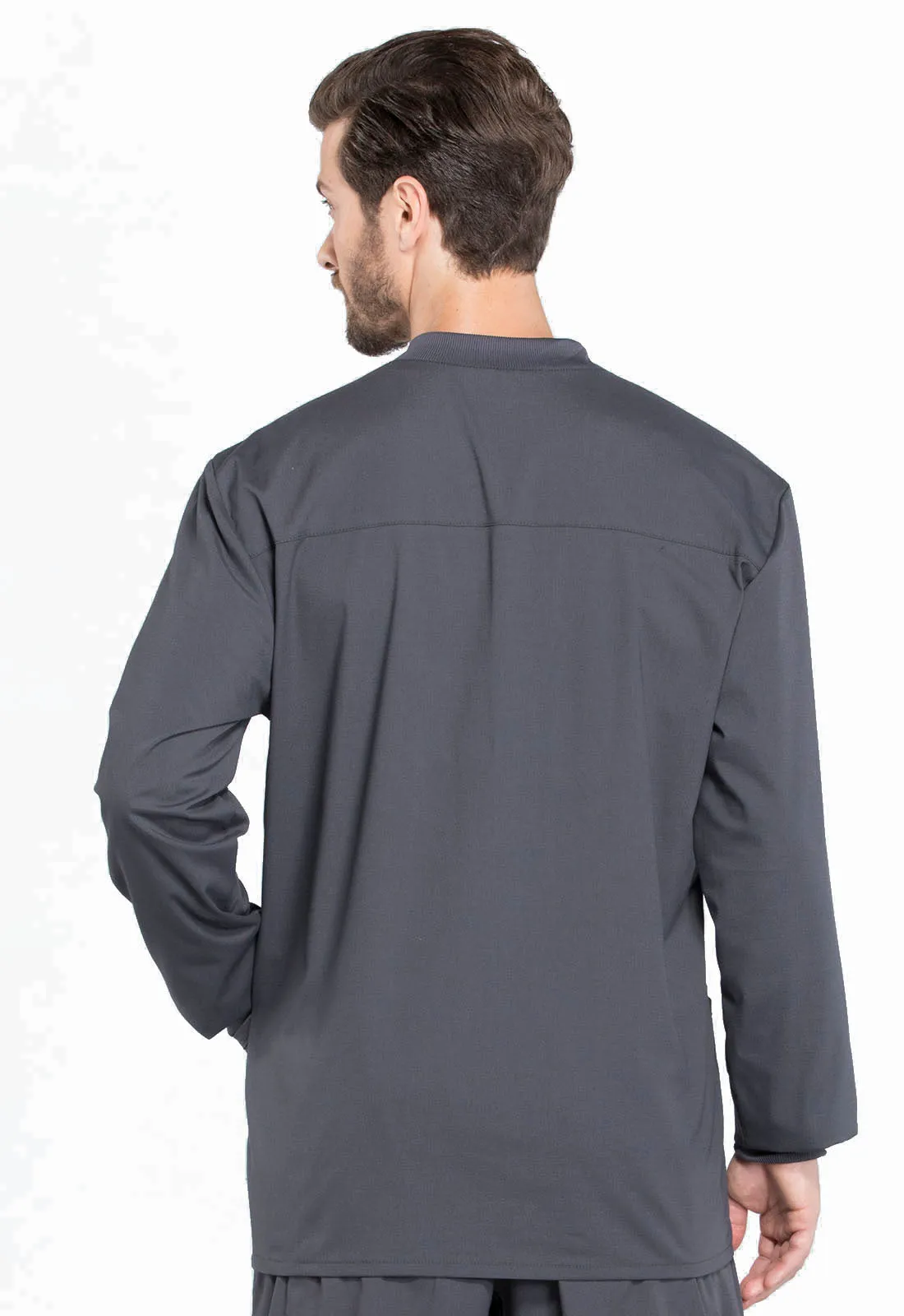 Professionals WW360 Men's Snap Front Jacket Pewter