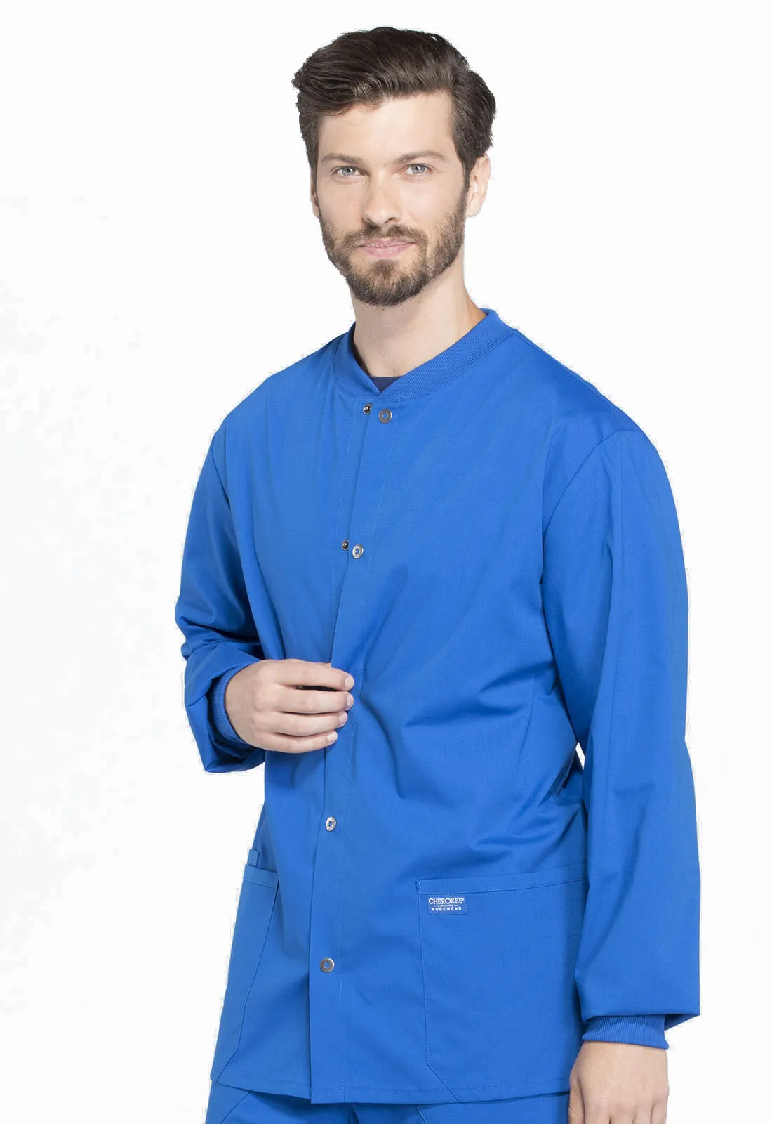 Professionals WW360 Men's Snap Front Jacket Royal