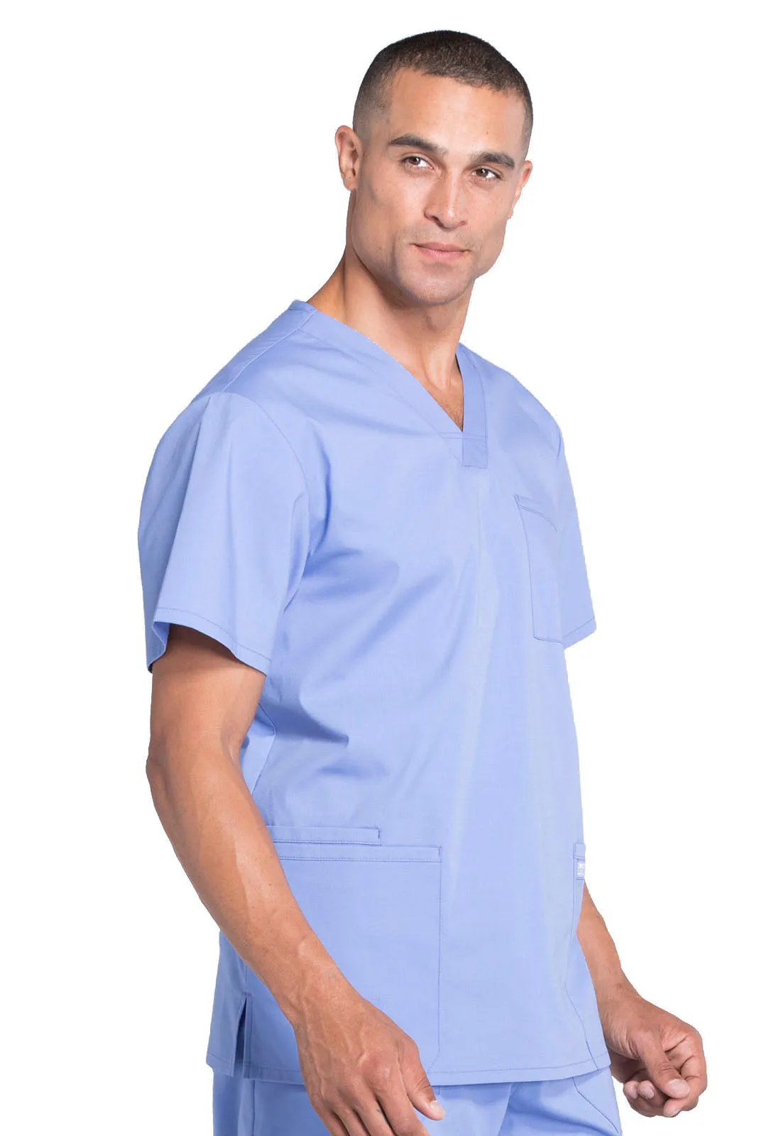 Professionals WW695 Men's V-Neck Top Ciel