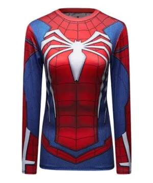 PS4 SPIDERMAN Women's Gym Shirt
