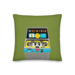 "My Favorite Vending Machine" Pillow in Olive