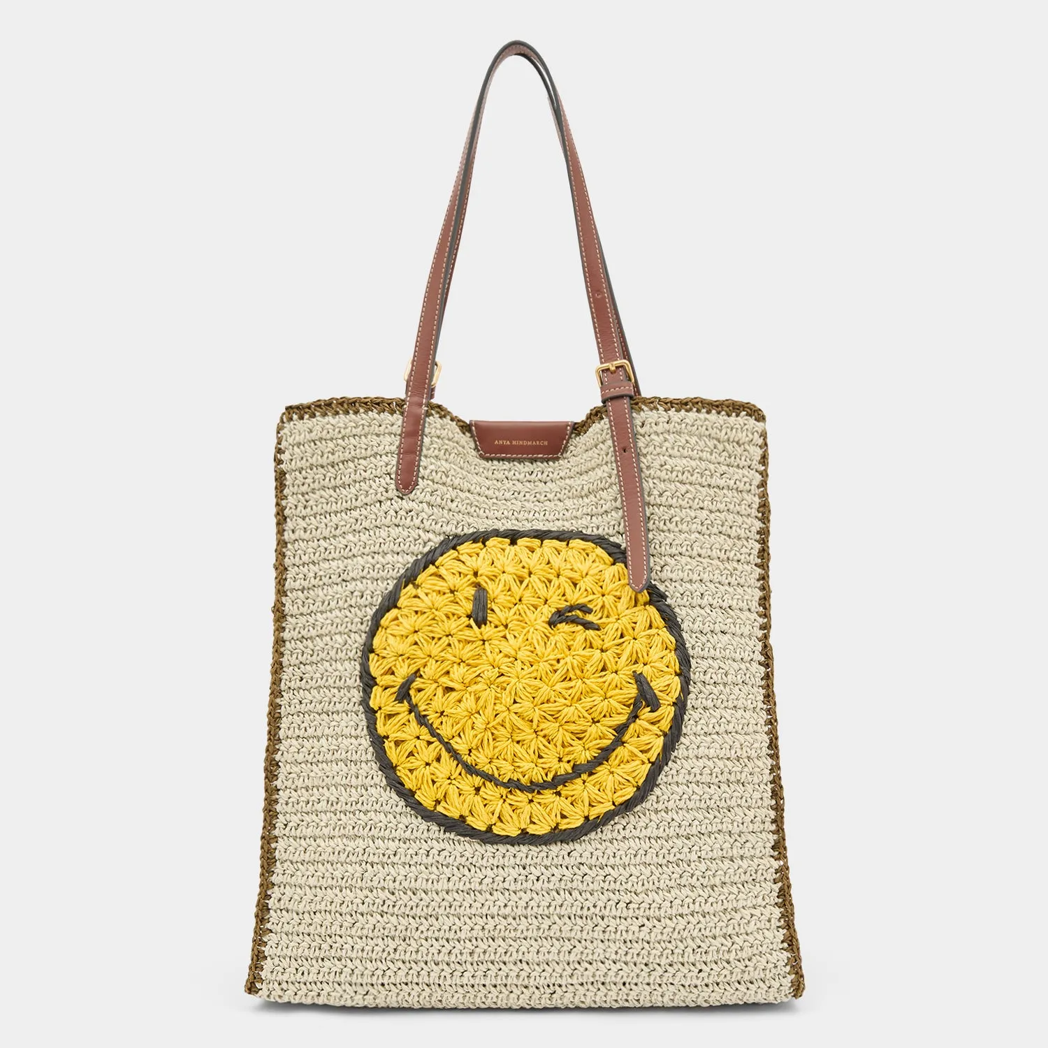Raffia N/S Wink Tote