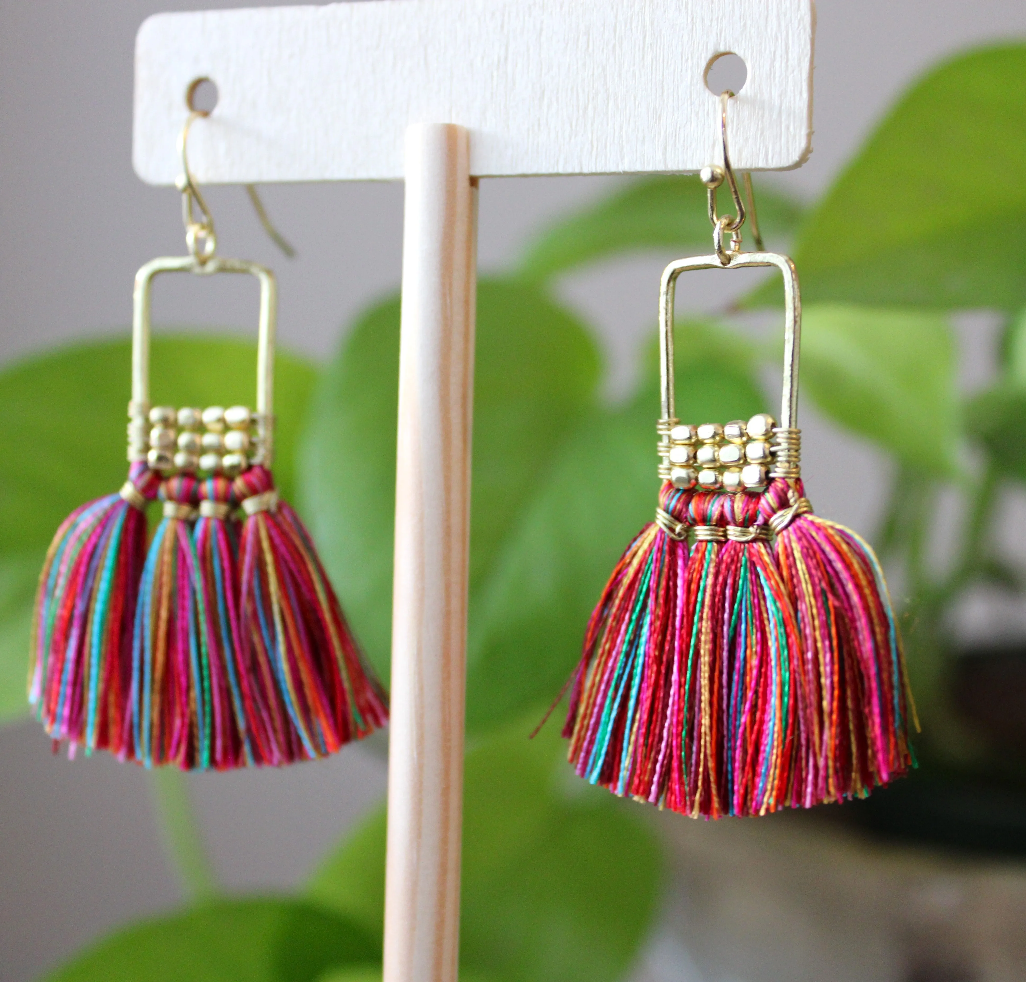 Raja Tassel Earrings