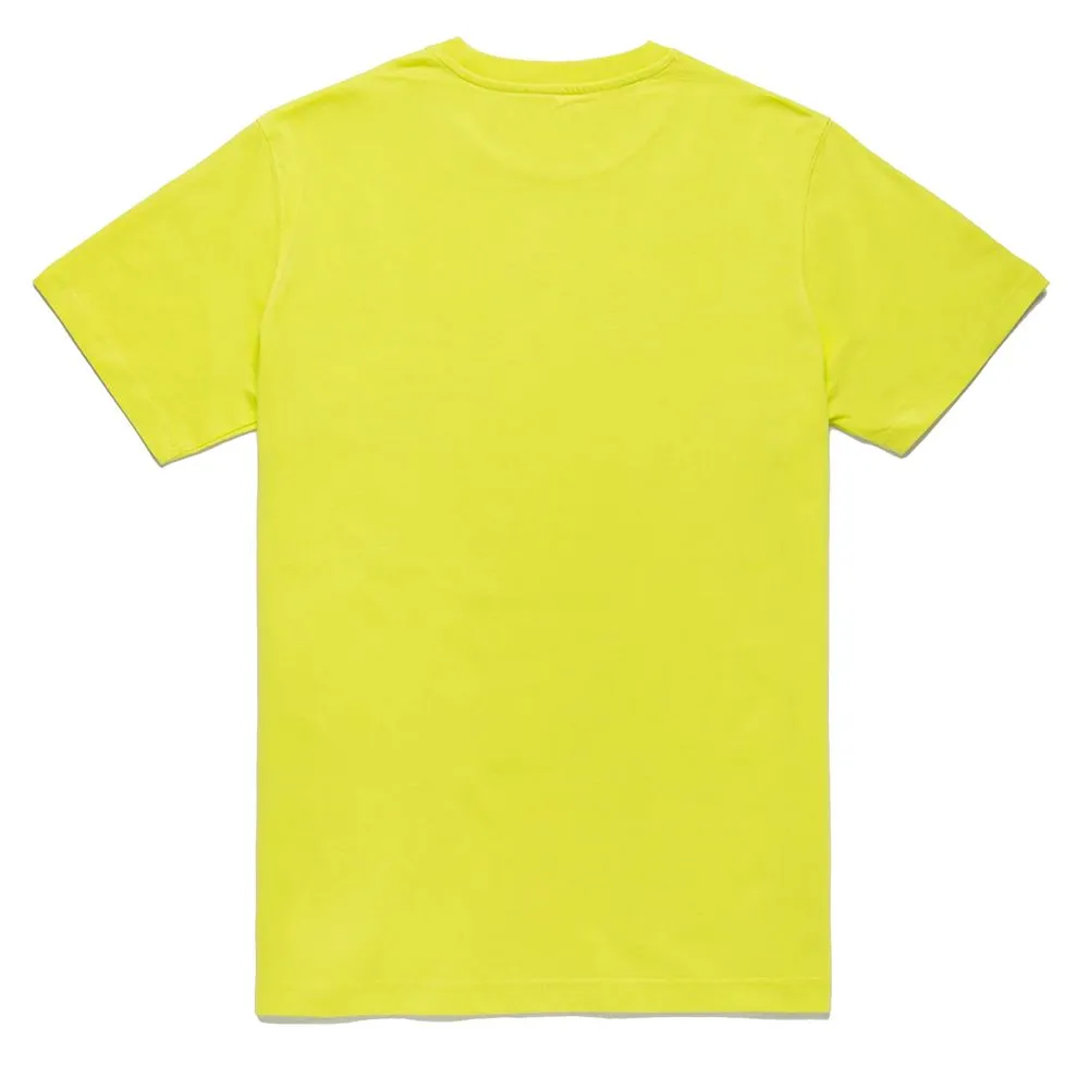 Refrigiwear Embossed Logo Cotton T-Shirt in Yellow