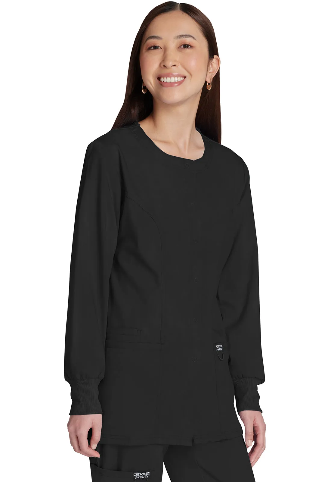 Revolution WW310 Snap Front Jacket Black