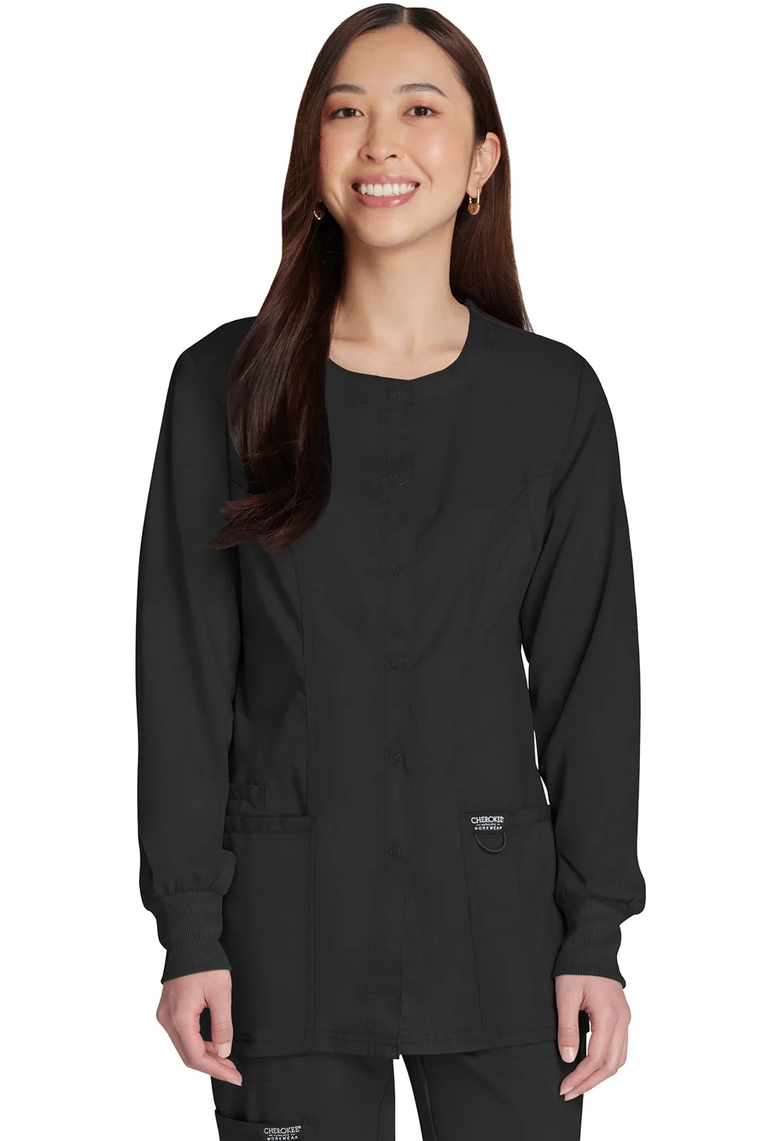 Revolution WW310 Snap Front Jacket Black