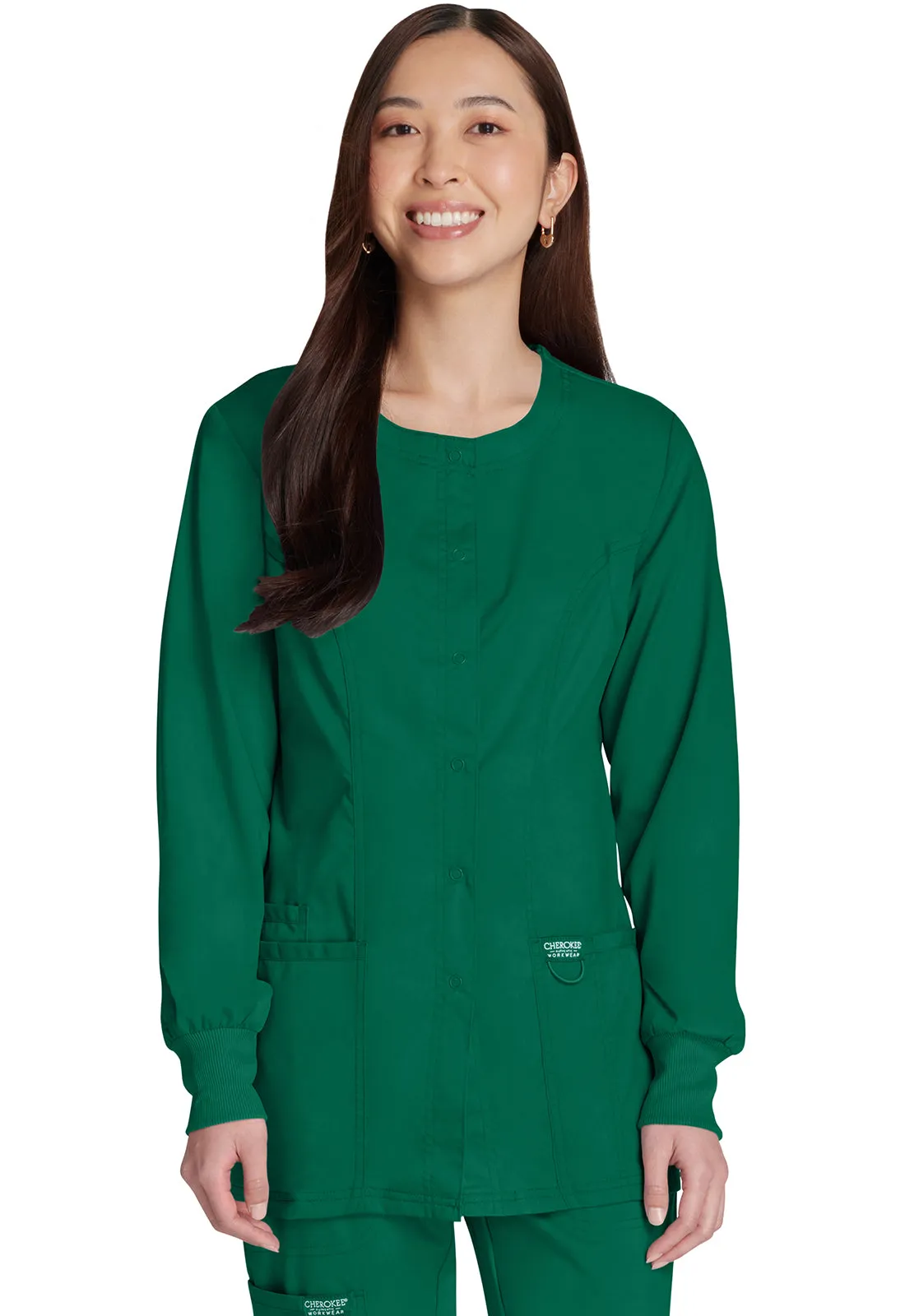 Revolution WW310 Snap Front Jacket Hunter Green