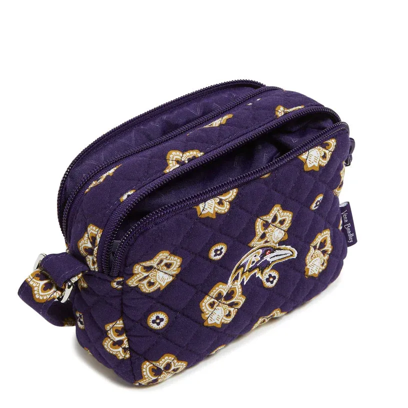 RFID Small Stadium Crossbody Bag, Ravens