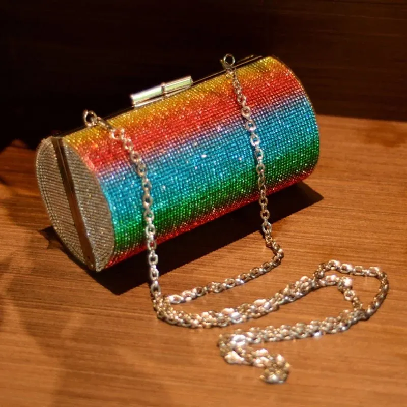 Rhinestone Evening Clutches Crystal Evening Bags