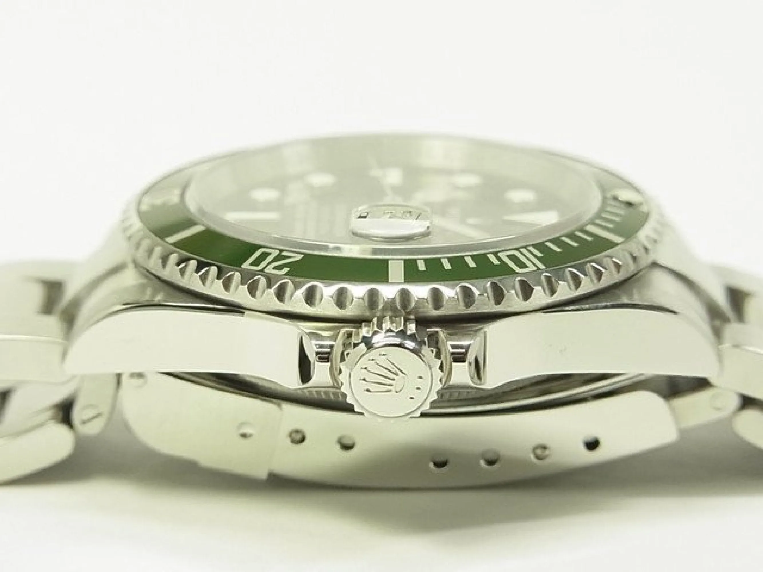 ROLEX Submariner date green bezel 16610LV M series Mens 182406440