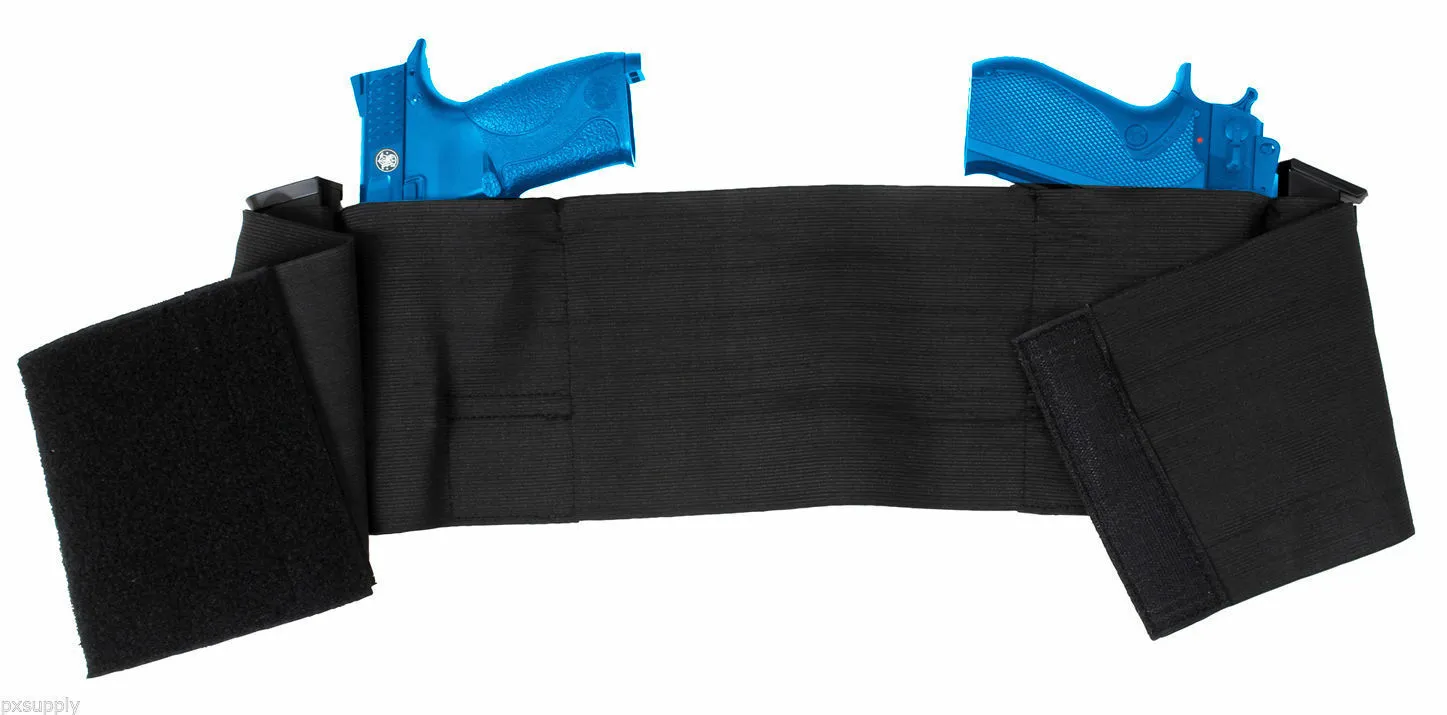 Rothco Ambidextrous Concealed Elastic Belly Band Holster - Black