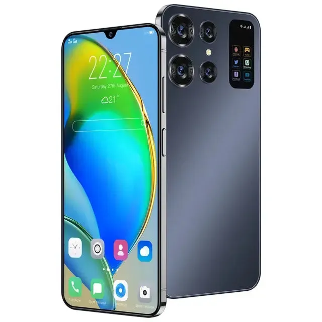 S26 Ultra, 7.0 inch Unlocked Android Smartphone, 12GB 512GB, 4G/5G, Dual SIM, 7000mAh Battery