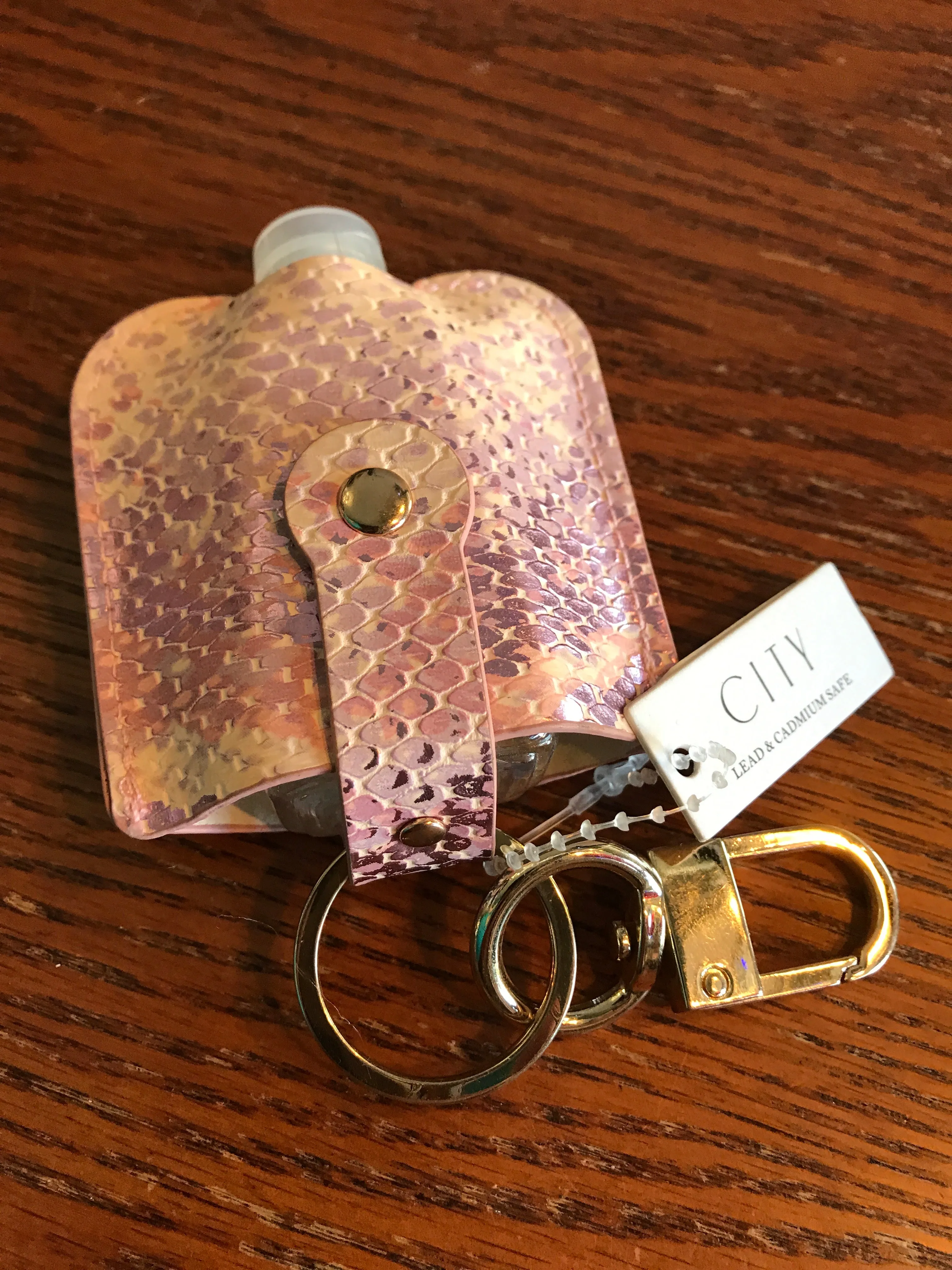 Sanitizer Pouch w/key chain