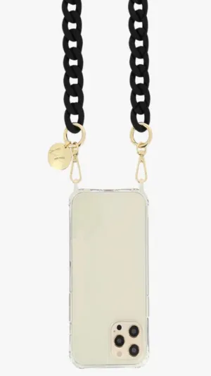 Sarah Cell Phone Chain (Black)