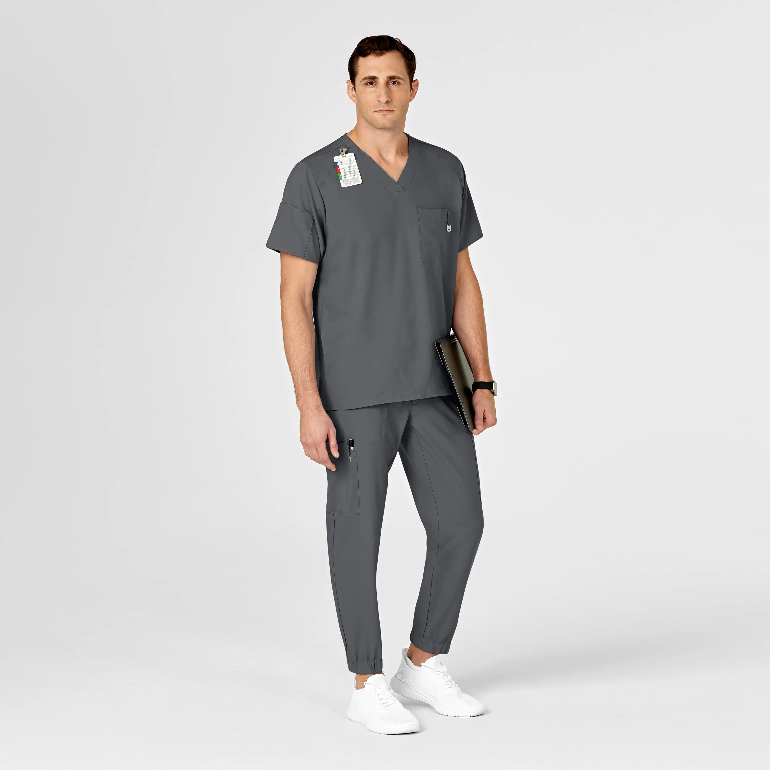 SCC W123 Men's Cargo Jogger Scrub Pant