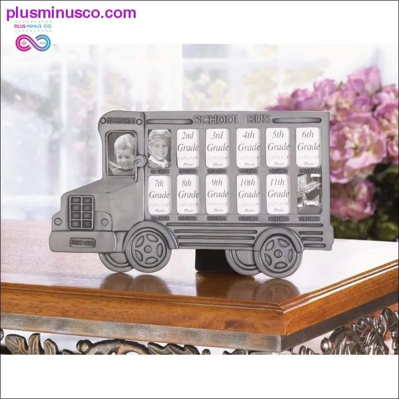 School Bus Photo Frame ll PlusMinusco.com
