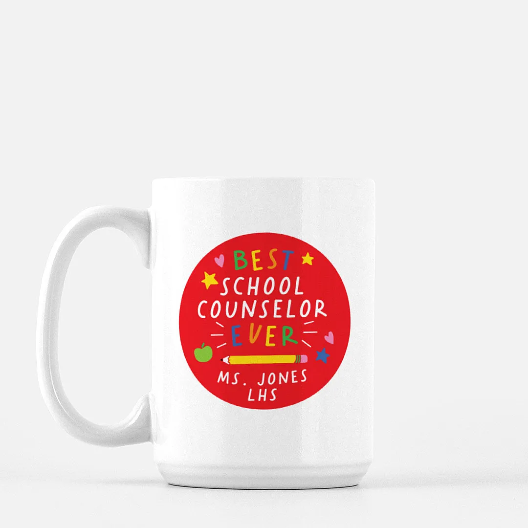 SCHOOL COUNSELOR | CUSTOM MUG <p style=font-size:12px>*2 sizes</p>