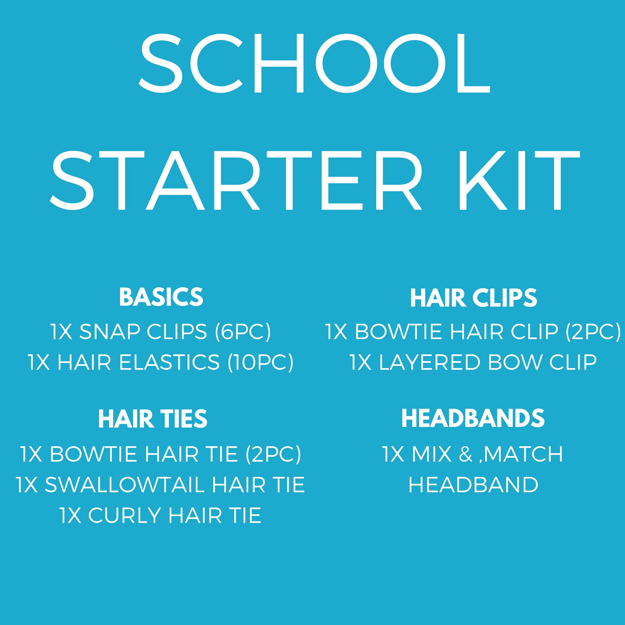 School Starter Kit (24pc)