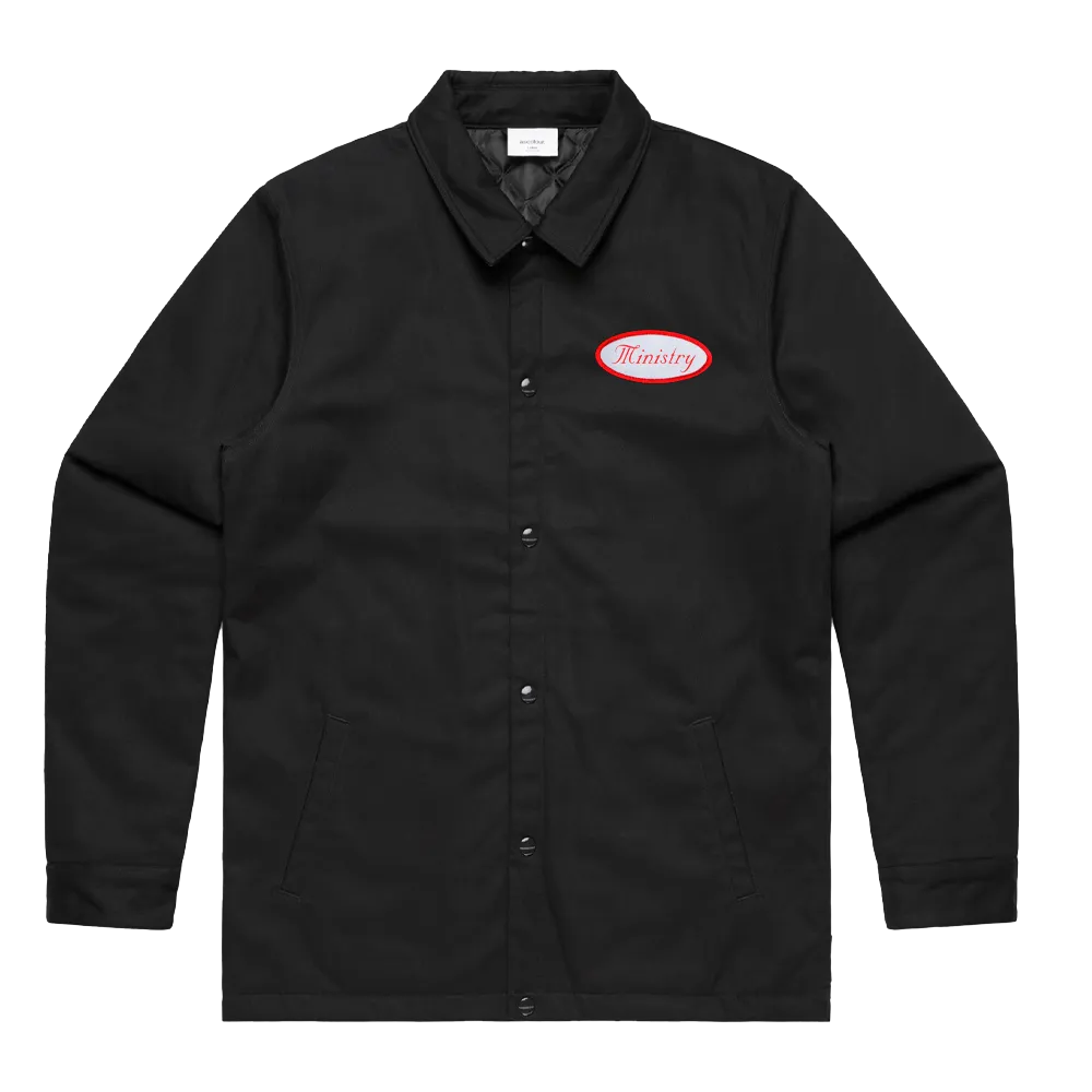 Script Logo Work Jacket (Black)