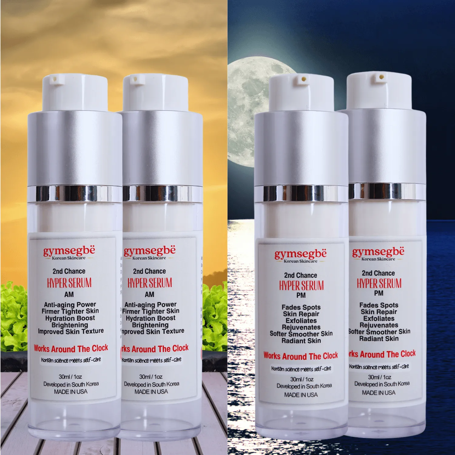Second Chance Hyper Serum AM and PM