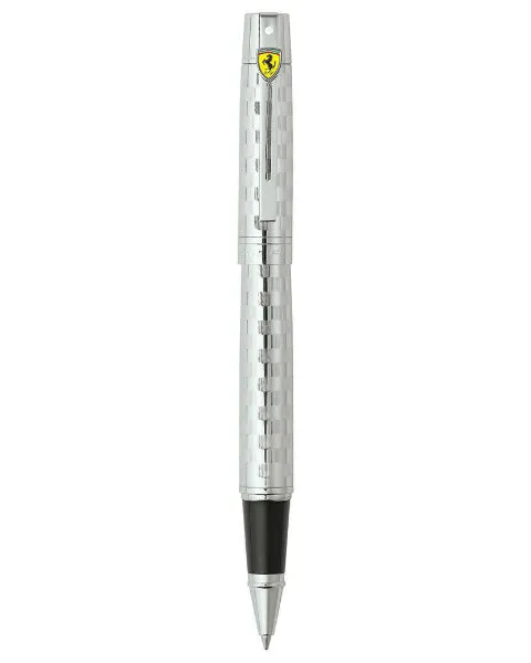Sheaffer Ferrari 300 Checkered Flag Chrome Rollerball Pen