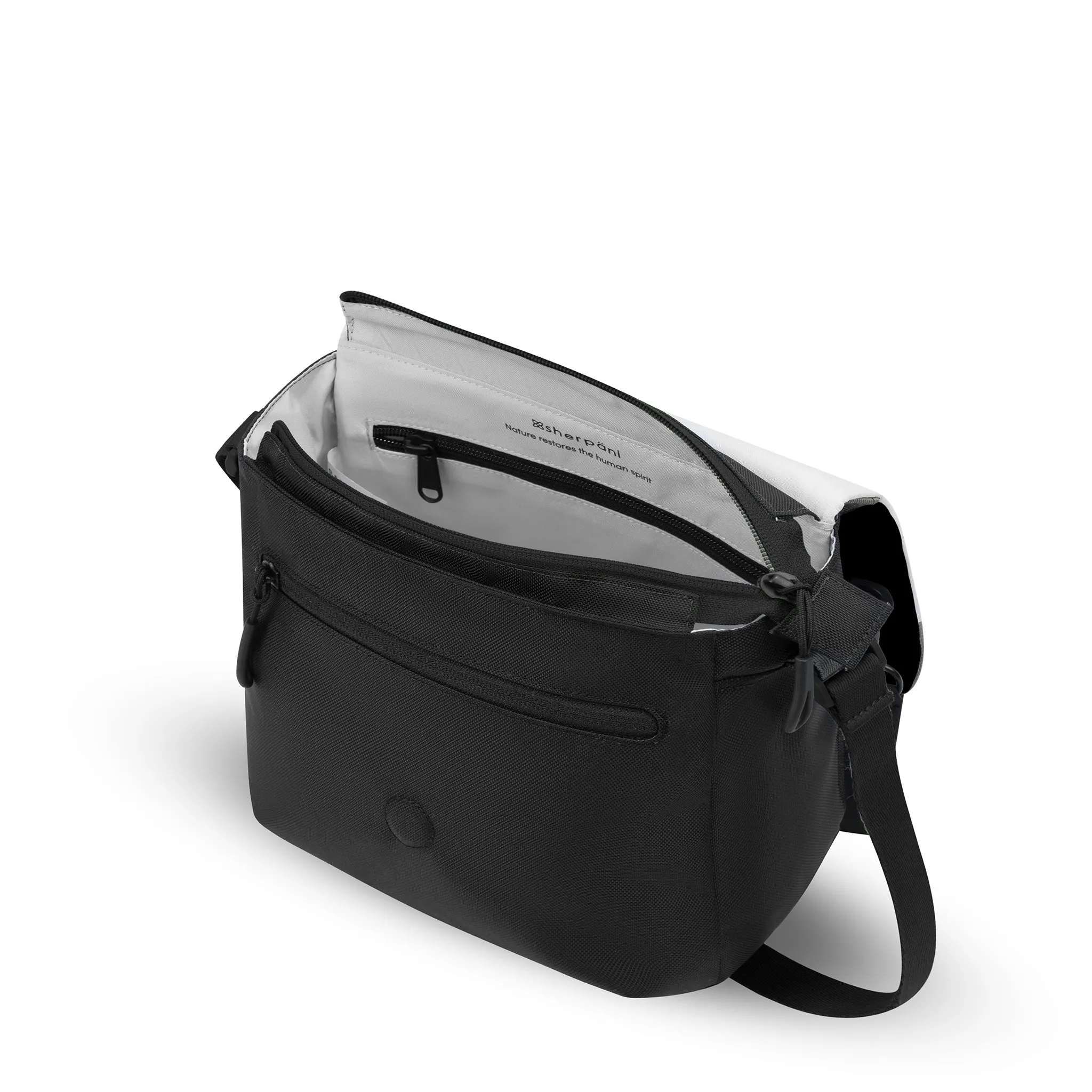Sherpani Milli Crossbody Shoulder Bag raven