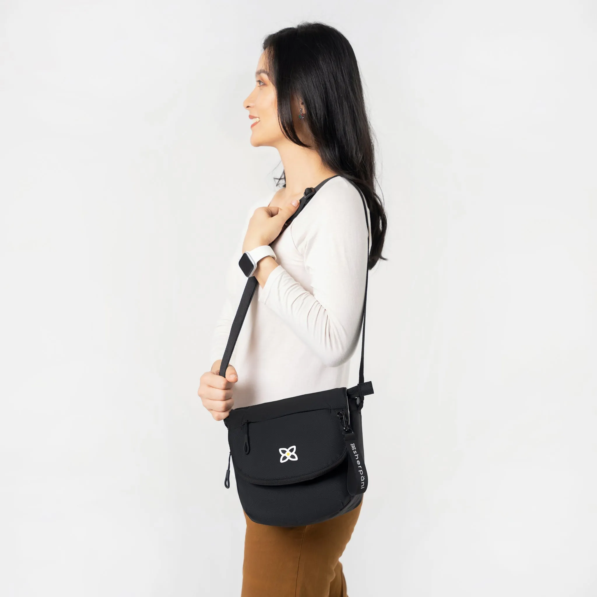 Sherpani Milli Crossbody Shoulder Bag raven
