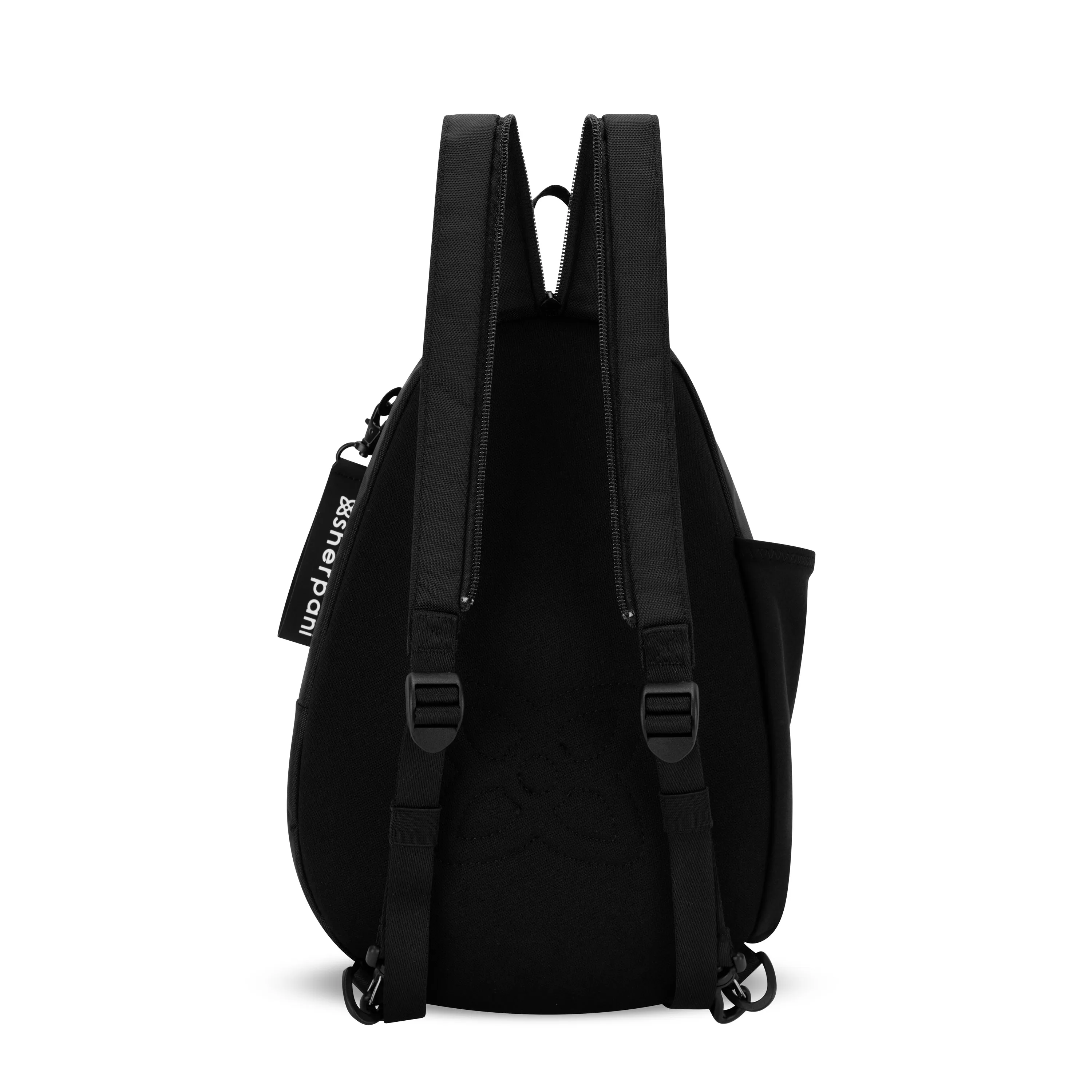 Sherpani Wayfarer Convertible Sling Backpack raven