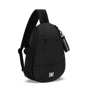 Sherpani Wayfarer Convertible Sling Backpack raven