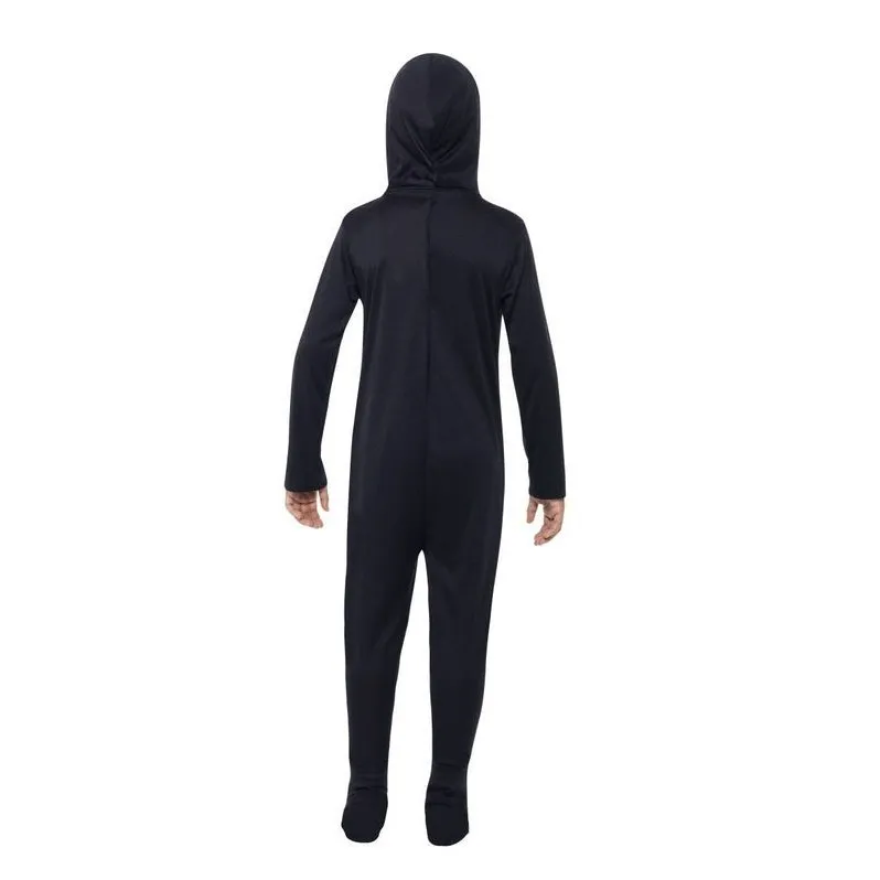 Skeleton Kids Costume, All in One