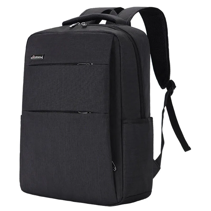Sleek Laptop Backpack: Stylish Design, USB Charging Port, Water-Resistant